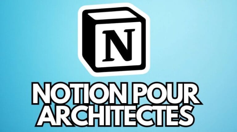 Notion pour organiser un projet d'architecture